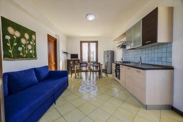 First floor apartment in residence with balconies